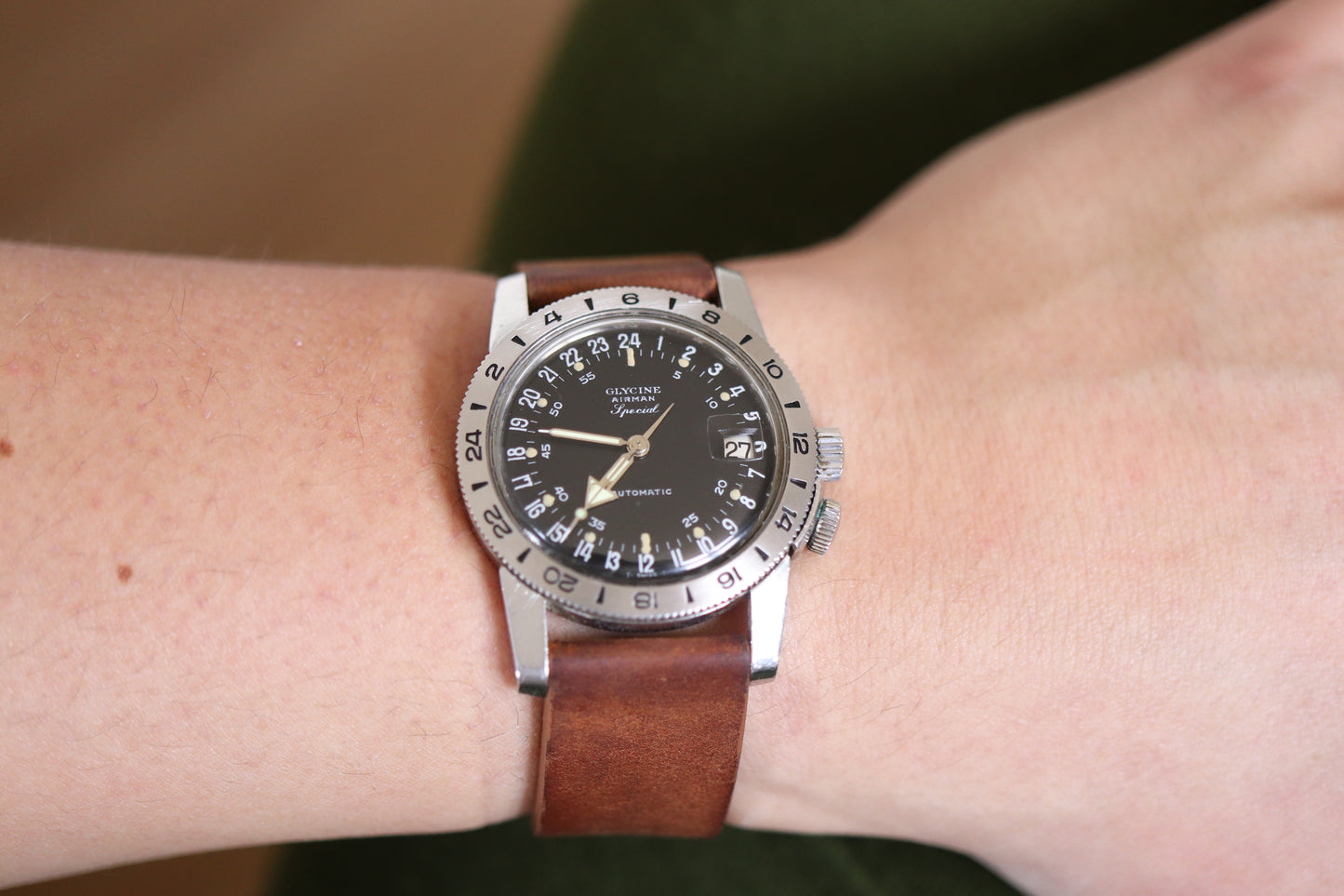 1967 Glycine Airman Special Automatic PAT.314050