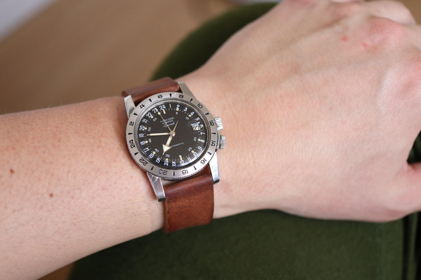 1967 Glycine Airman Special Automatic PAT.314050