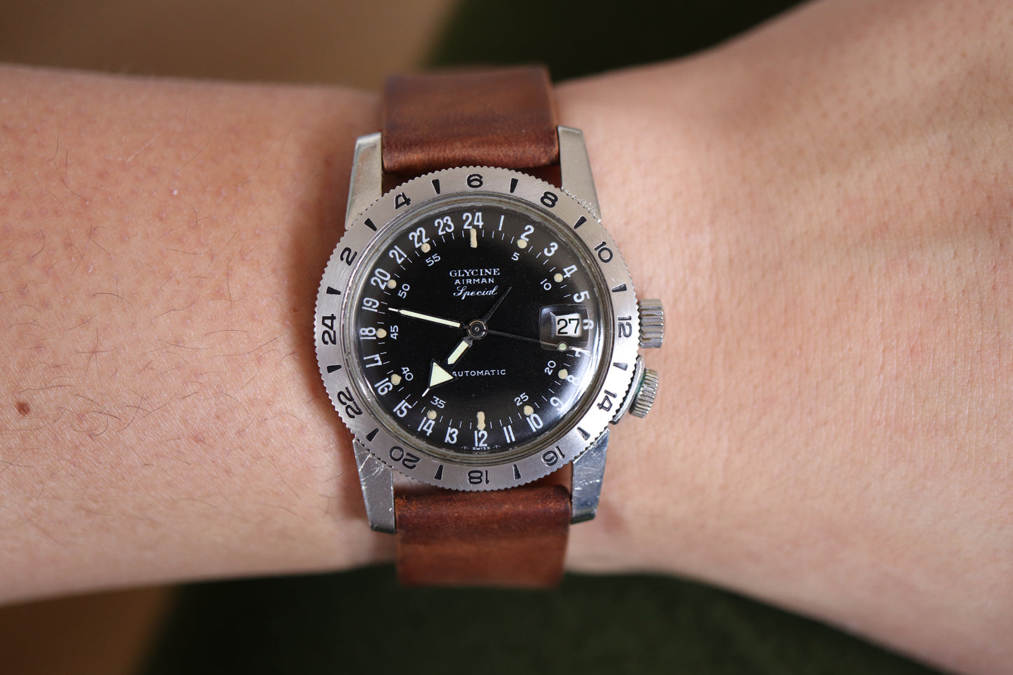 1967 Glycine Airman Special Automatic PAT.314050