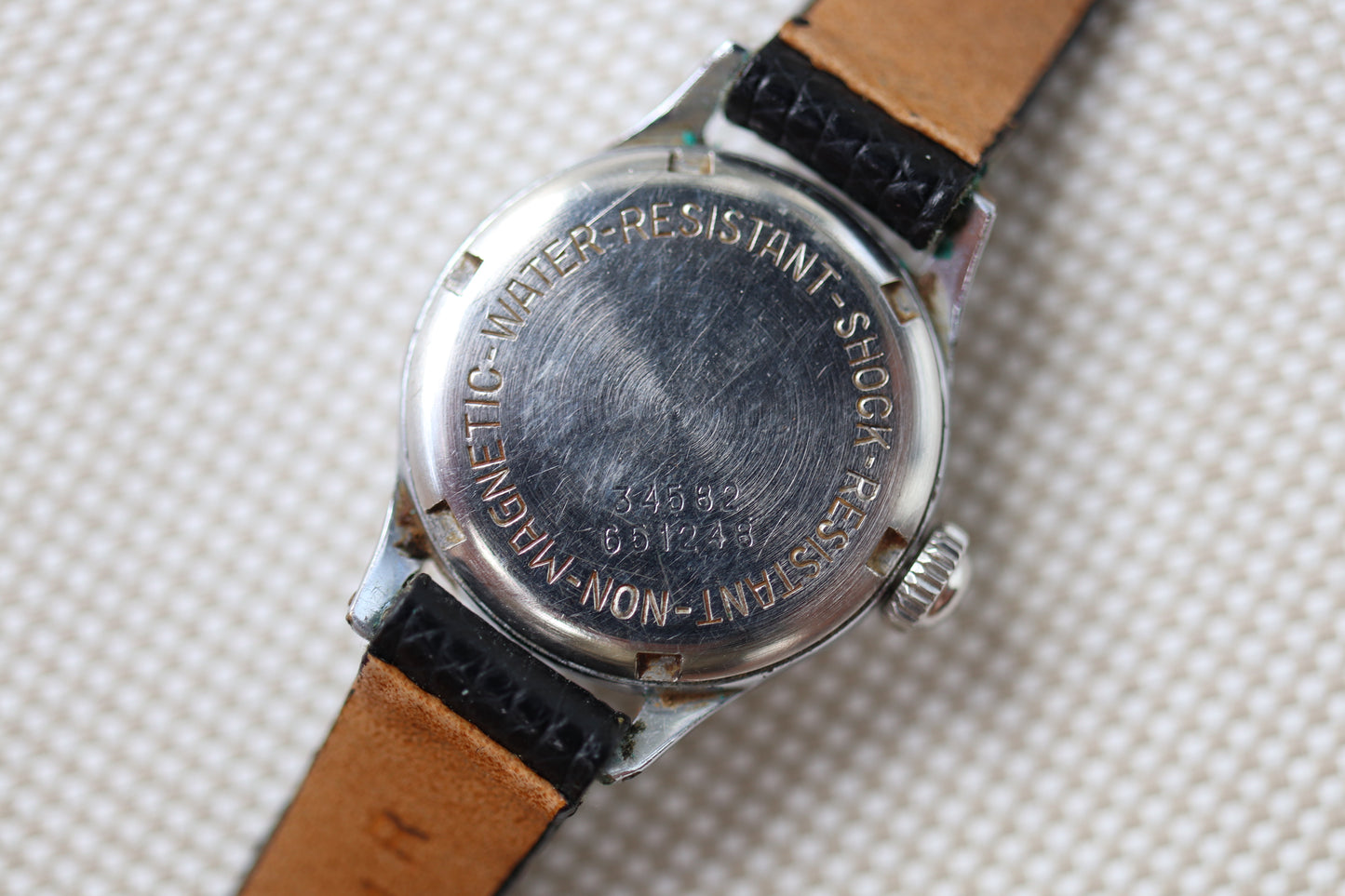 Vintage Certina Ladies Manual Wind Watch with Patina Dial - Repair project