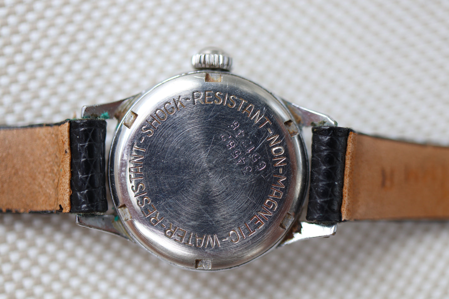 Vintage Certina Ladies Manual Wind Watch with Patina Dial - Repair project