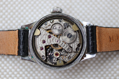 Vintage Certina Ladies Manual Wind Watch with Patina Dial - Repair project